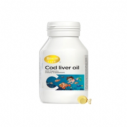 Cod Liver Oil 60s Health Life - Health Life