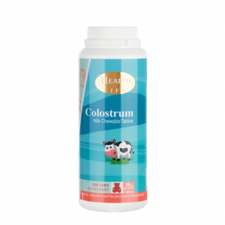 Colostrum plus Calcium Bear Shape Original Flavour 150s  Health Life - Health Life