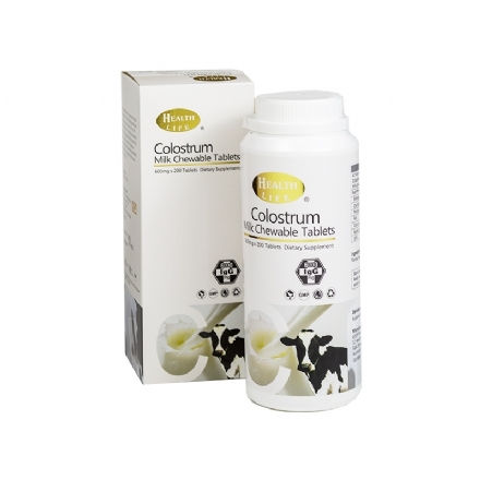 Colostrum Bovine 60000 IgG Strawberry Flavour 200s Health Life - colostrum bovine 60000 igg 200s health life - 1    - Health Life