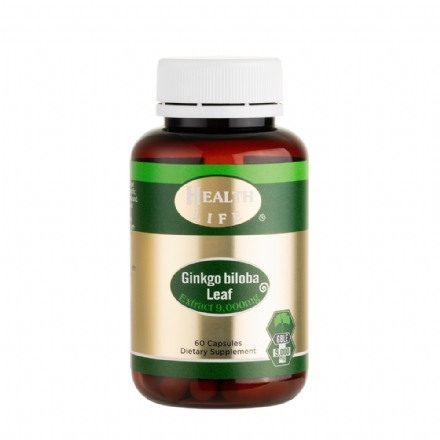 Ginkgo Biloba Leaf Extract 9000mg 60s Health Life - ginkgo biloba leaf extract 10000mg 60s health life - 1    - Health Life