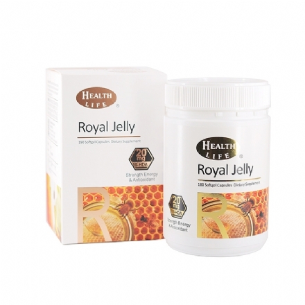 Royal Jelly 10HDA-20mg 180s Health Life - Health Life